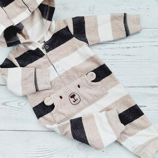 Osito micropolar tonos caf{e diseño osito 3 meses Marca Carters Estado Casi tiki