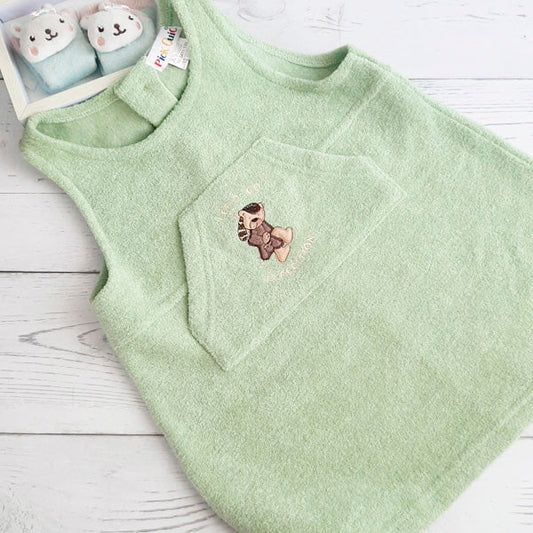 Vestido verde 12 meses Marca Genérica Estado Tiki taka