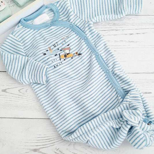 Osito lineas azules 6 meses Marca Boulevard Estado Casi tiki